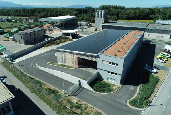 Référence en géométrie et génie civil - Déchetterie à Gland