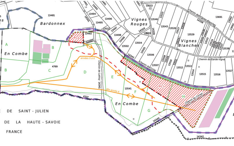 Référence en géométrie et génie civil - Suivi de Gravière de Bardonnex