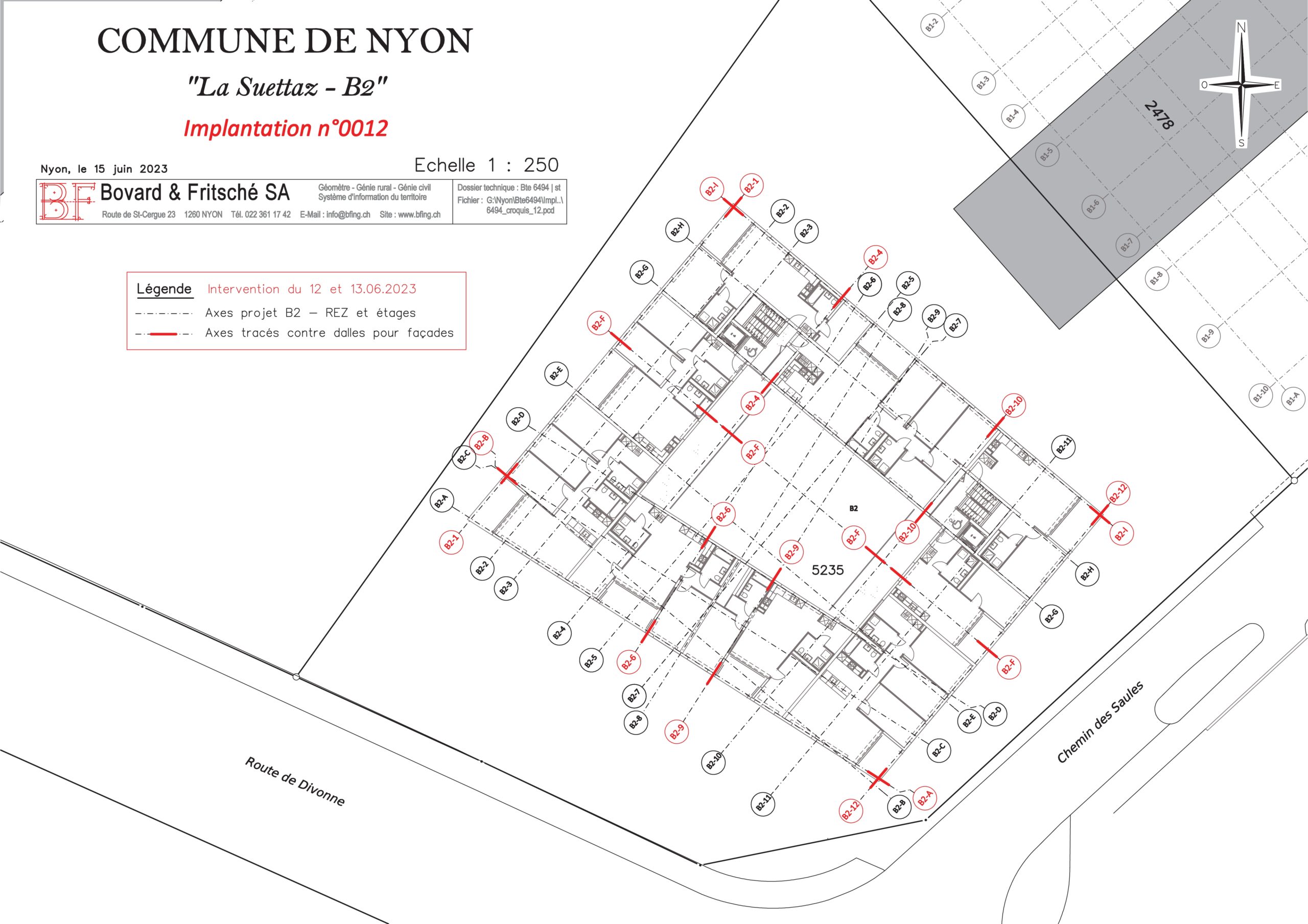 Référence en géométrie et génie civil - Nyon Suettaz