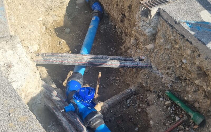 Begnins – Remplacement de la conduite d’eau sous pression et réfection du chemin de la Colette1