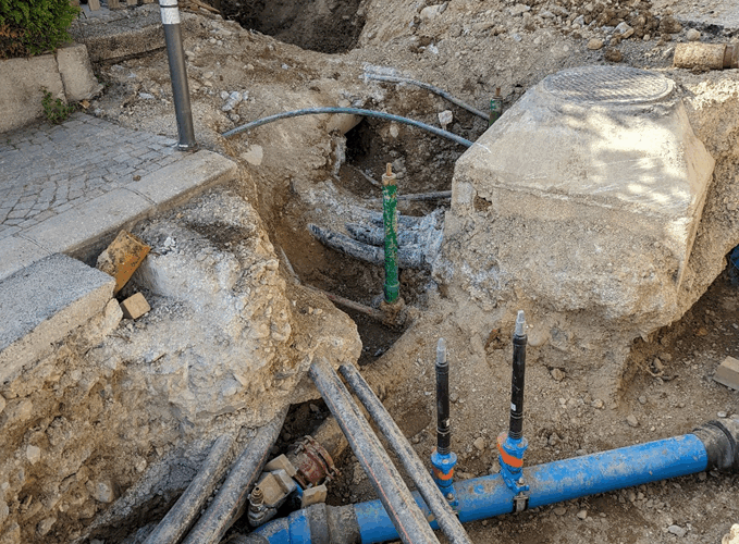 Begnins – Remplacement de la conduite d’eau sous pression et réfection du chemin de la Colette6