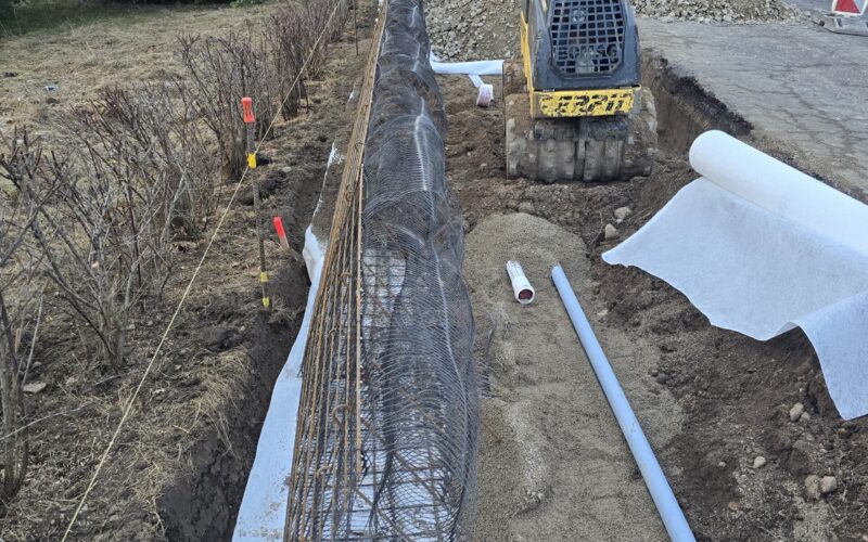 Genolier – Route du Muids travaux routiers2