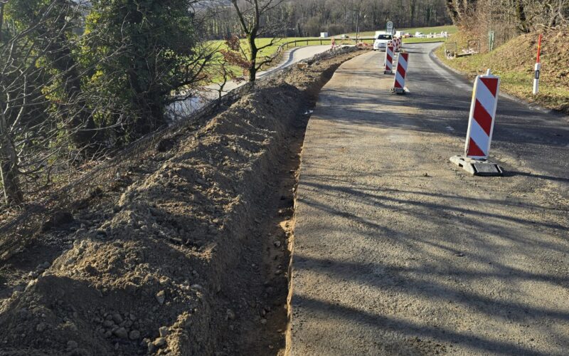 Genolier – Route du Muids travaux routiers3