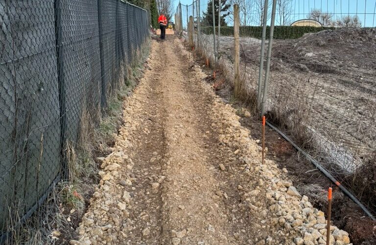 Trélex – Cheminement piétonnier travaux routiers5